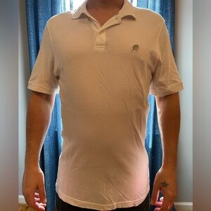 Banana Republic White Polo Shirt